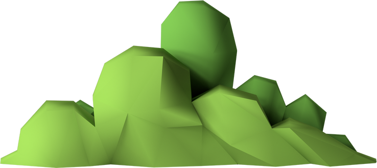 3D Green Bush